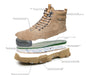 Men Safety Work Shoes Boots Steel Toe Boots Waterproof Leather Ankle Boot AU - FISHER DISCOUNT