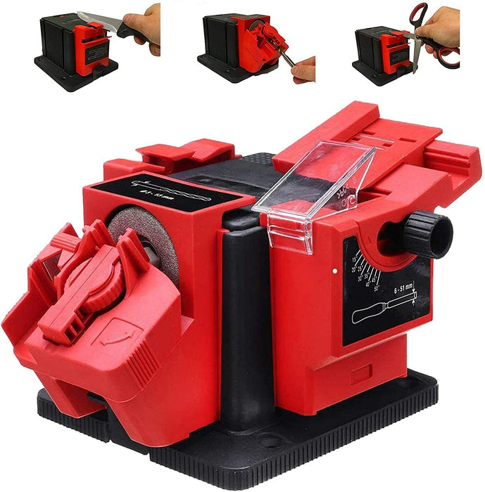 Multi-Task Electric Knife Scissor Drill Bit Chisel Planer Sharpener 240V 65w AU - FISHER DISCOUNT