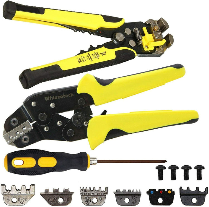 4 In 1 Wire Crimpers Ratcheting Terminal Crimping Pliers Cord End Terminals Tool