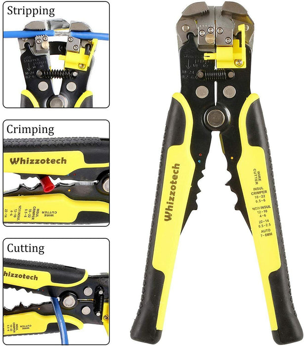 4 In 1 Wire Crimpers Ratcheting Terminal Crimping Pliers Cord End Terminals Tool