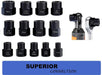 11Pc 3/8" Drive Socket 9-19mm Damaged Nut Stud Extractor Bolt Remover Locking - FISHER DISCOUNT