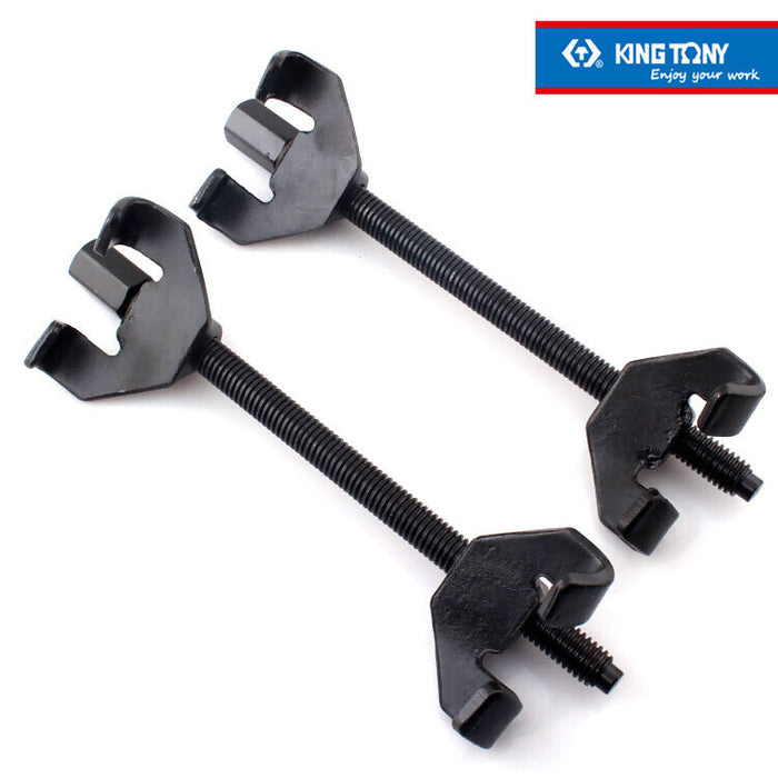 KING TONY Open Jaw Drop Forged Coil Spring Compressor Automotive Remove Install