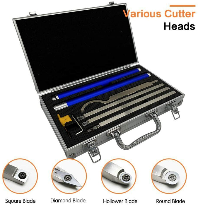 4X Wood Turning Tools For Lathe Carbide Lathe Tools Set Turning Lathe Chisels