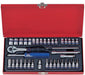 KING TONY 39 PC 1/4" DR Socket Wrench Set Ratchet Spanner Tool Made in Taiwan - FISHER DISCOUNT