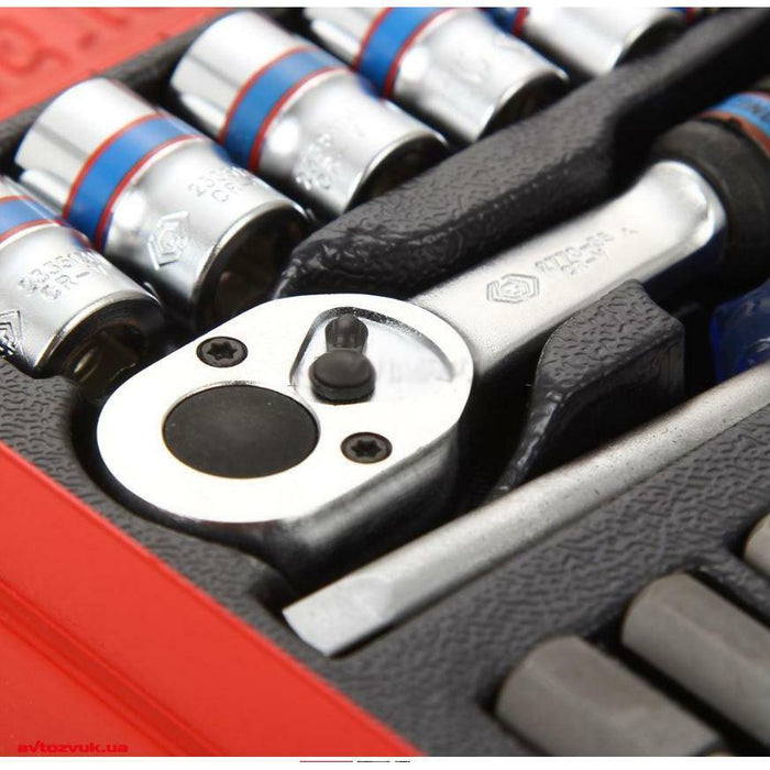 KING TONY 39 PC 1/4" DR Socket Wrench Set Ratchet Spanner Tool Made in Taiwan - FISHER DISCOUNT