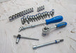 KING TONY 39 PC 1/4" DR Socket Wrench Set Ratchet Spanner Tool Made in Taiwan - FISHER DISCOUNT