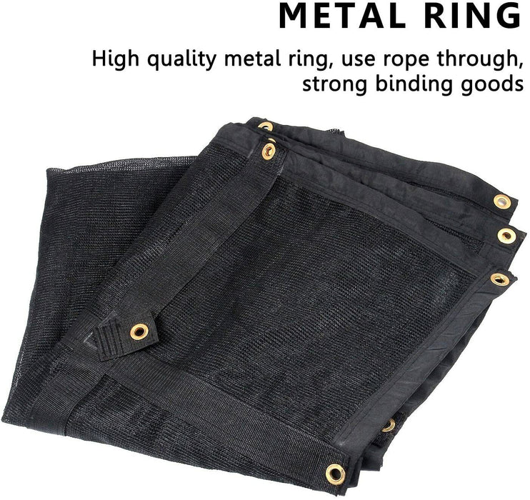 MESH CARGO NET 2.0m x 1.8m REINFORCED MESH LOAD COVER DUAL CAB UTE TRAYBACK