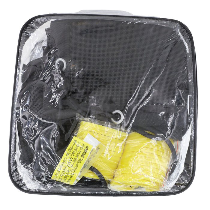 MESH CARGO NET 2.0m x 1.8m REINFORCED MESH LOAD COVER DUAL CAB UTE TRAYBACK