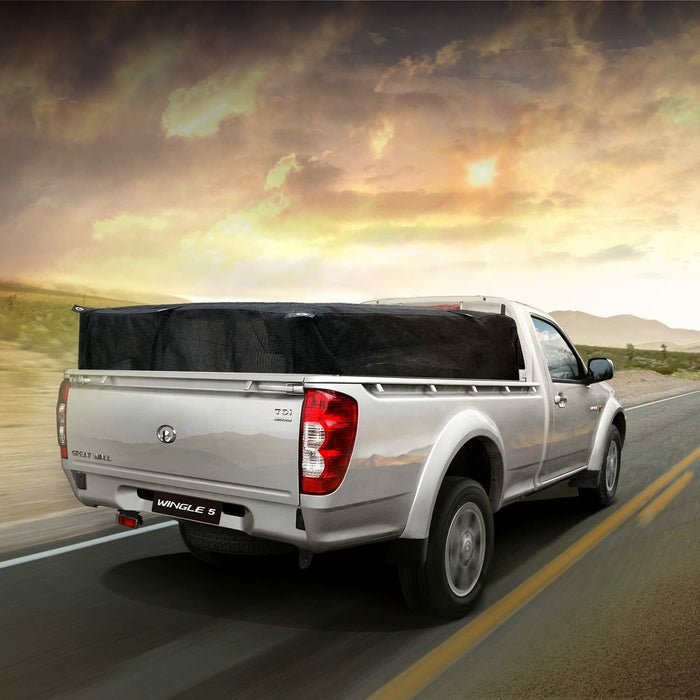 MESH CARGO NET 2.0m x 1.8m REINFORCED MESH LOAD COVER DUAL CAB UTE TRAYBACK