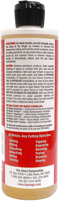 TAP MAGIC HIGH PERFORMANCE CUTTING FLUID-COLD SAW,TAPPING, MAG MAGNETIC DRILL