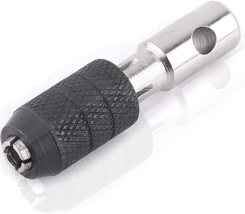 7PC T-Handle Adjustable Ratchet Tap Holder Wrench with Metric Tread Plug M4-M12