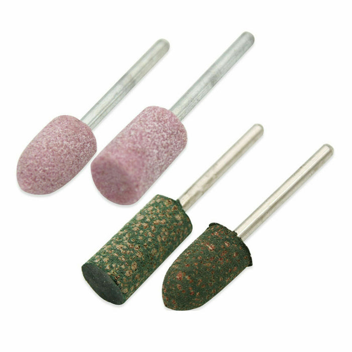 100pcAbrasive Point Grinding Wheel Head Polishing Mounted Set Dremel Rotary Tool