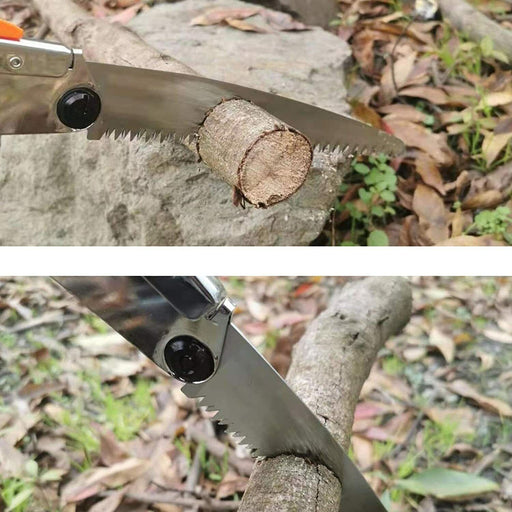 Folding Pruning Hand saw 210mm Medium Tooth Gardening camping saw AU SELLER - FISHER DISCOUNT