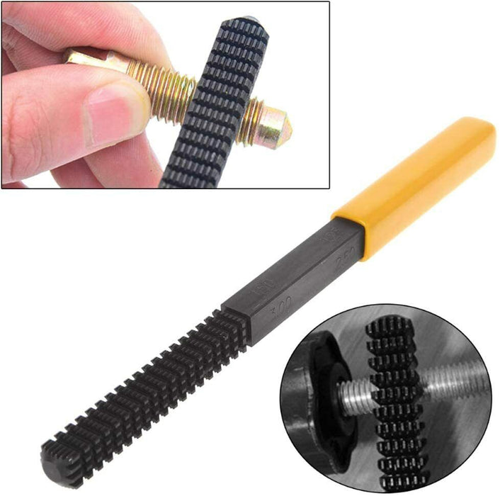 Workforce 8 Way UNF&UNC External Thread File Internal Bolt Nut Restorer Repair - FISHER DISCOUNT