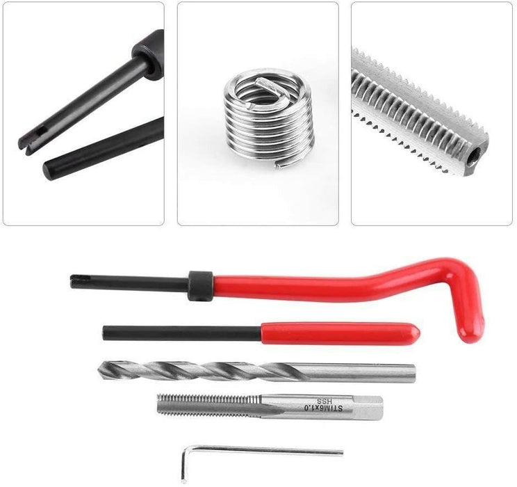 HANDY MAN THREAD REPAIR INSERT KIT HELICOIL SET TOOL AU STOCK M6 M8 M10 M12