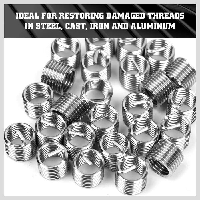 HANDY MAN THREAD REPAIR INSERT KIT HELICOIL SET TOOL AU STOCK M6 M8 M10 M12