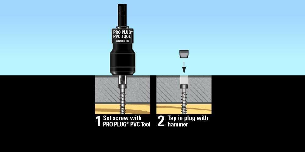 3in1 Decking Tool Drill Countersink Depth stop in one  #10 bugle Head