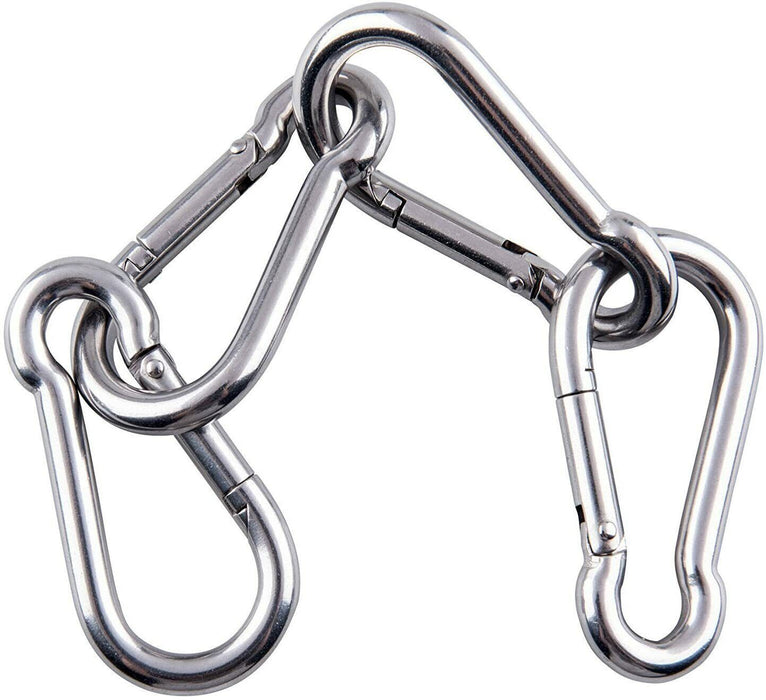 12MMSnap Hook Zinc Carabiner Karabiner Clips Snap Spring Clip Hook Carabina Clip