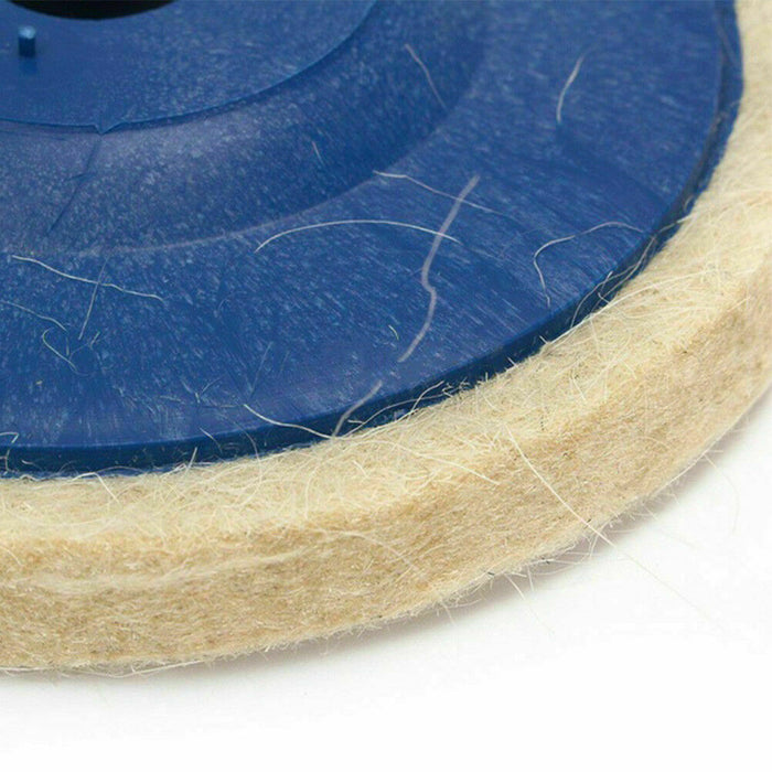 3pcs 100mm Wool Buffing Polishing Wheel Felt Pad 4Inch Buffer Buff Polish Disc