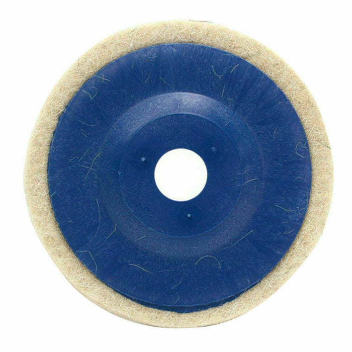 3pcs 100mm Wool Buffing Polishing Wheel Felt Pad 4Inch Buffer Buff Polish Disc