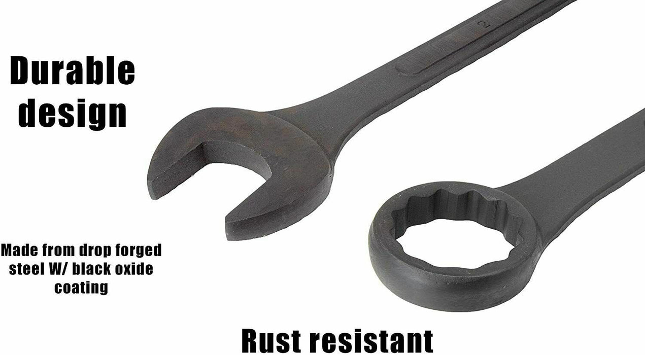 Grip 89082 11 Piece 34-50mm Heavy Duty Jumbo Combination Spanner Set