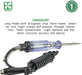 6-24V Auto Car Electric Circuit Current Voltage Tester Test Probe Pen w/ Light - FISHER DISCOUNT