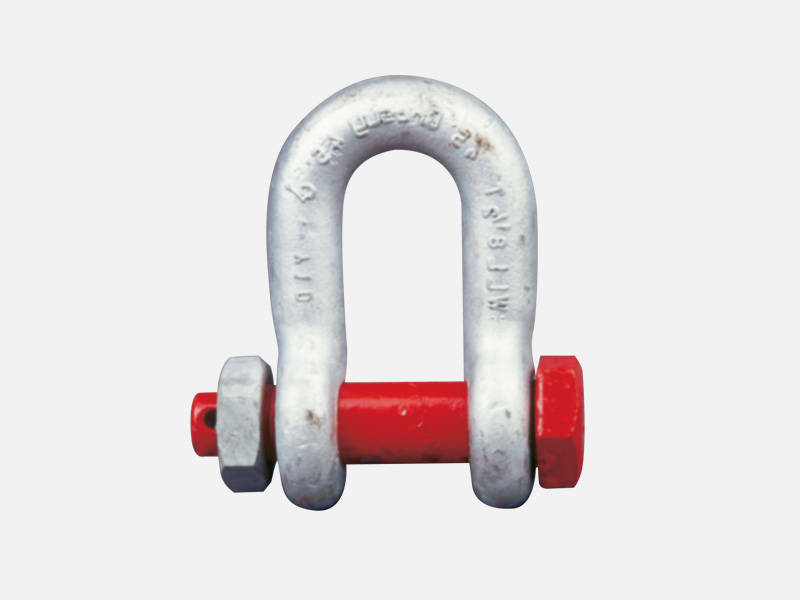 25mm D Shackle Zenith GALVANISED D-SHACKLE Steel Screw Pin Boat Trailer Caravan