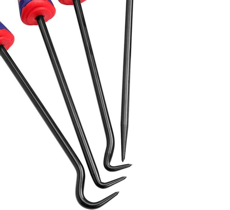 5Pc Pick Hook & Scraper Set Straight Pin Scratch Awl O-Ring Seal Gasket Remove