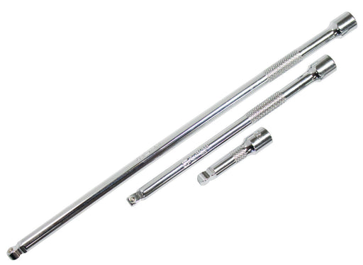 3PC 3/8" Dr Wobble extension bar socket set (75m) (150Mm) (250Mm) AU STOCK - FISHER DISCOUNT