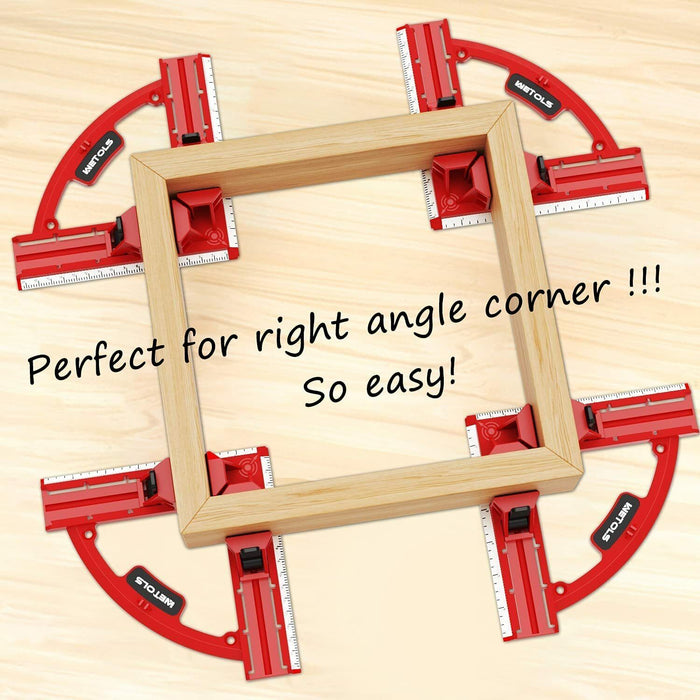 Mitre Corner Clamp & Square Heavy Duty Light Weight Picture Frames Wood Work