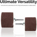 25 Rubber Spindle Sanding Drum Sander Sleeves Rotary Tool Kit for Drill Press AU - FISHER DISCOUNT