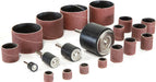 25 Rubber Spindle Sanding Drum Sander Sleeves Rotary Tool Kit for Drill Press AU - FISHER DISCOUNT