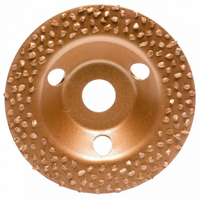 100 115 125mm Carbide Cup GRINDER Wheel Grinder PVC soft woods Concrete 24 Grit