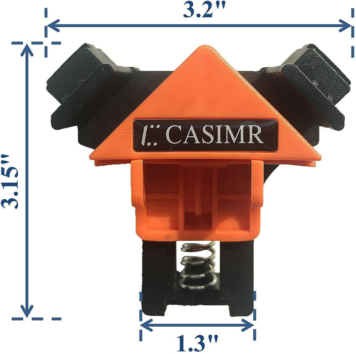 2Pcs 90 Degrees Right Angle Clamp Clip Quick Fixing Picture Frame Corner Clamps