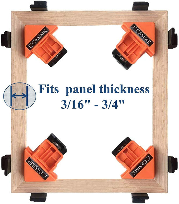 2Pcs 90 Degrees Right Angle Clamp Clip Quick Fixing Picture Frame Corner Clamps