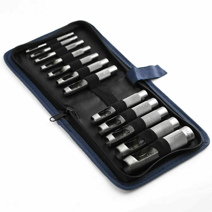 12pc Hollow wad punch set.