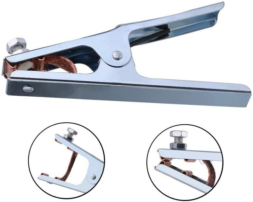 4PC Welding 300A Earth Ground Clamp Copper Clip Arc for Professional Welder - FISHER DISCOUNT