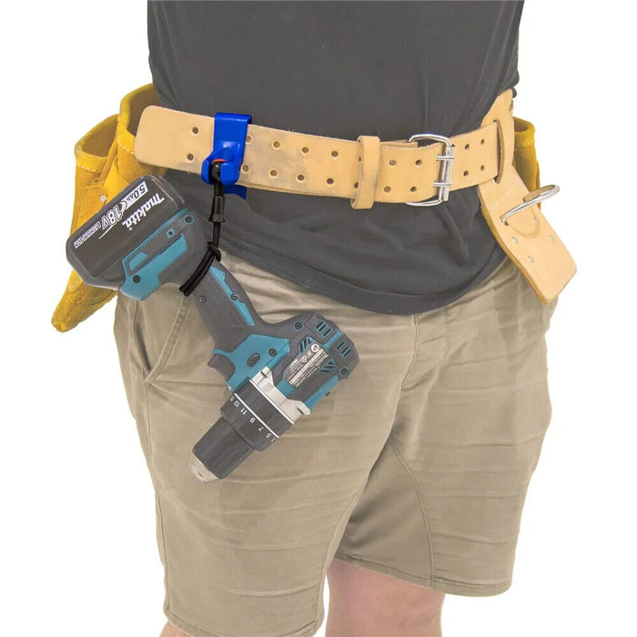 Bigg Lugg Power Tool Holder System 1*Cordless Belt Hook 2*Bungee-Balls Belt Clip - FISHER DISCOUNT