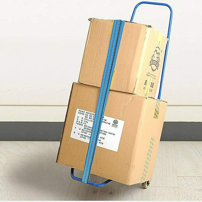 2Pack| Ratchet Strap Tie Down Assembly | 38mm x 5M | LC 2400kg | Hook & Keeper