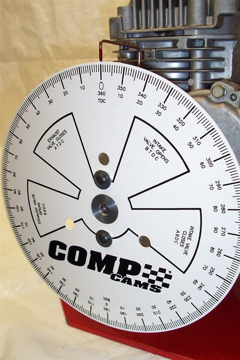 T&E Tools Degree Wheel TDC Timing Engine 9 inch Steel Camshaft Timing Wheel