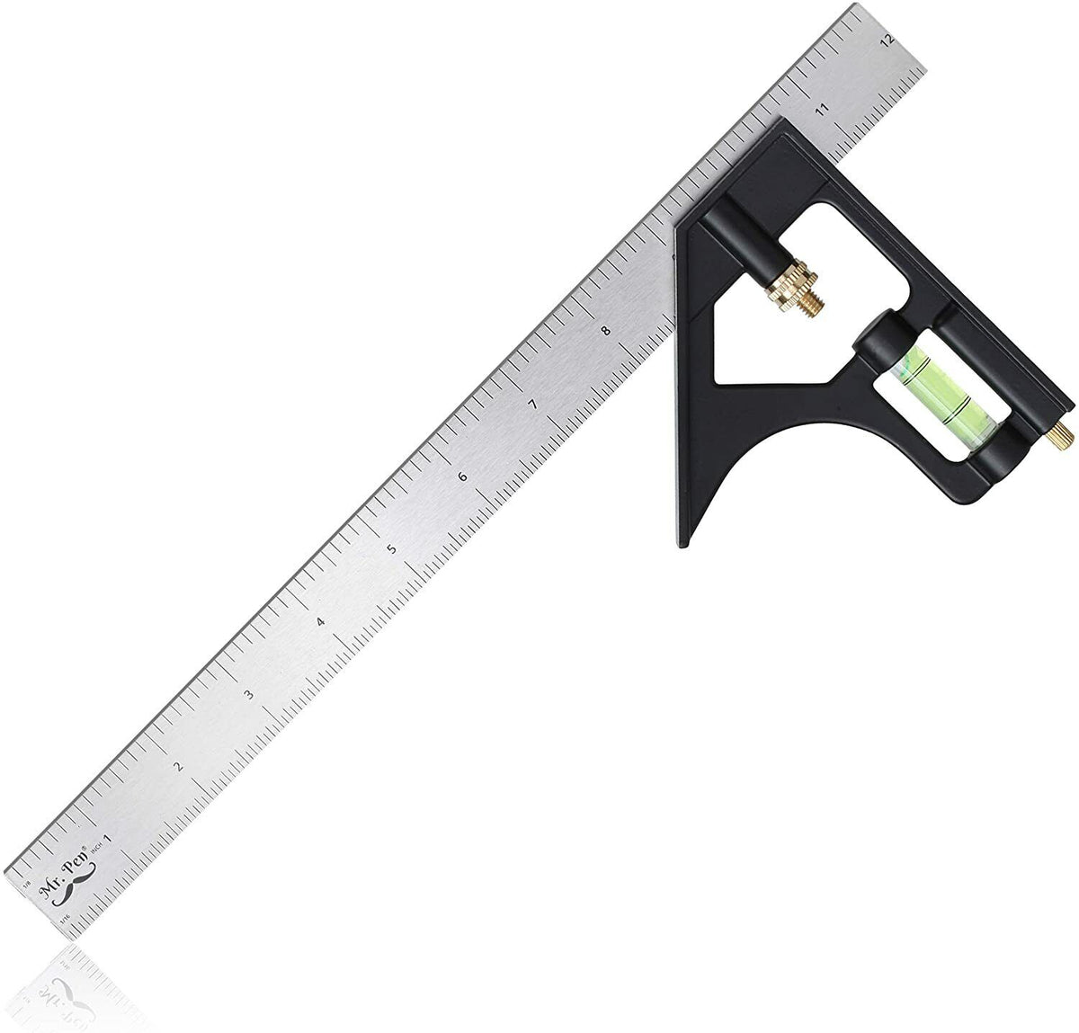 150-300mm Stainless Steel Combination Square Ruler Measuring Angle Rul