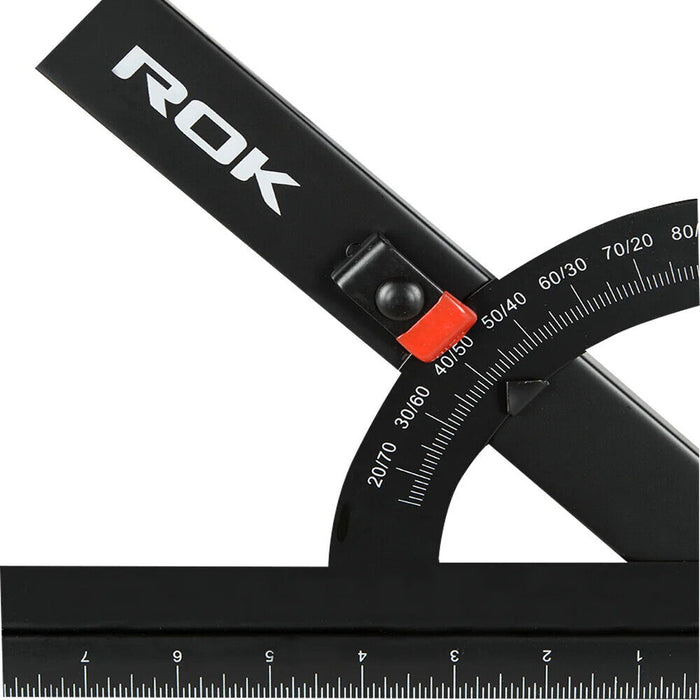 450MM Woodworking Aluminum Miter Saw Protractor Angle Finder Measuring Tool