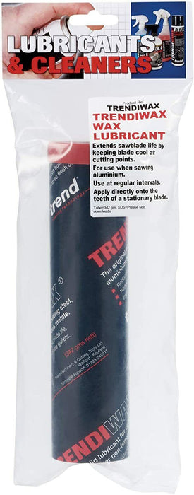 Trend TRENDIWAX Sawblade Lubricant Wax Stick for cutting Aluminium 342gm