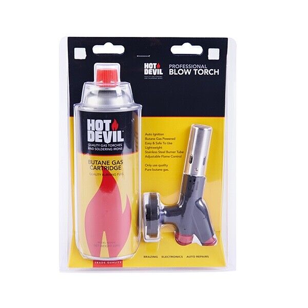 Hot Devil Professional Blow Torch Kit  Hot Devil Blow Torch Suit