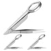 1 X TWEEZERS WITH MAGNIFYING 50mm GLASS NON-STERILE SPLINTER 10X Magnifier - FISHER DISCOUNT