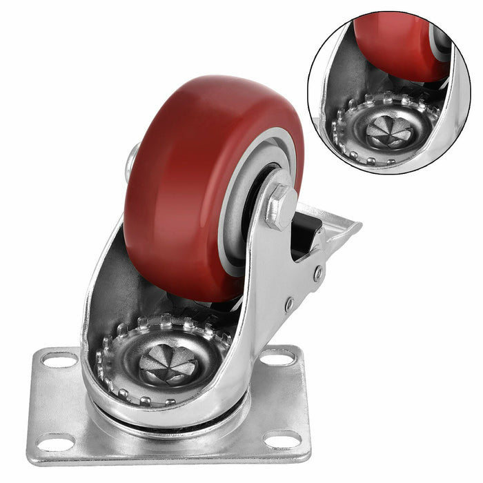 Heavy Duty Caster Wheel Castor Wheel 6" 15cm Swivel with brake 500kg Capacity