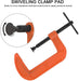 2,3,4,6,8" G Clamp Clamps Work Heavy Bench Vice Grip Tool Cast Iron Wood Metal - FISHER DISCOUNT