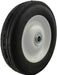 Solid RUBBER WHEEL 8 INCHES Solid Rubber Jockey Trolley Wheel 16MM METAL Bore - FISHER DISCOUNT