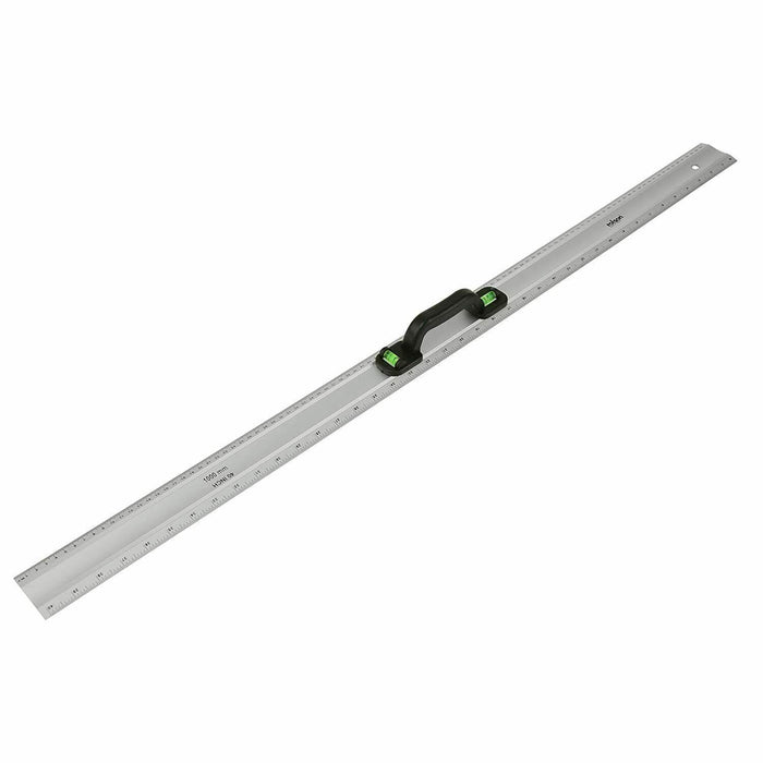 1200mm Cutting Ruler Aluminium W/Handle Aluminium Ruler Safety Cutting Ruler - FISHER DISCOUNT