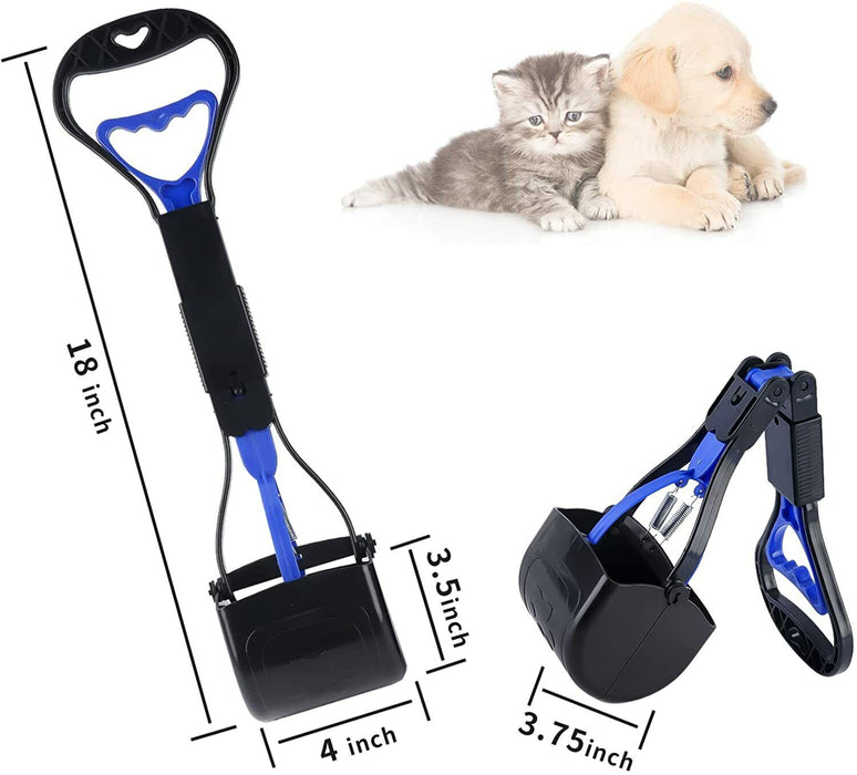 Pet Dog Waste Easy Pickup Pooper Scooper Walking Poo Poop Scoop Grabber Picker